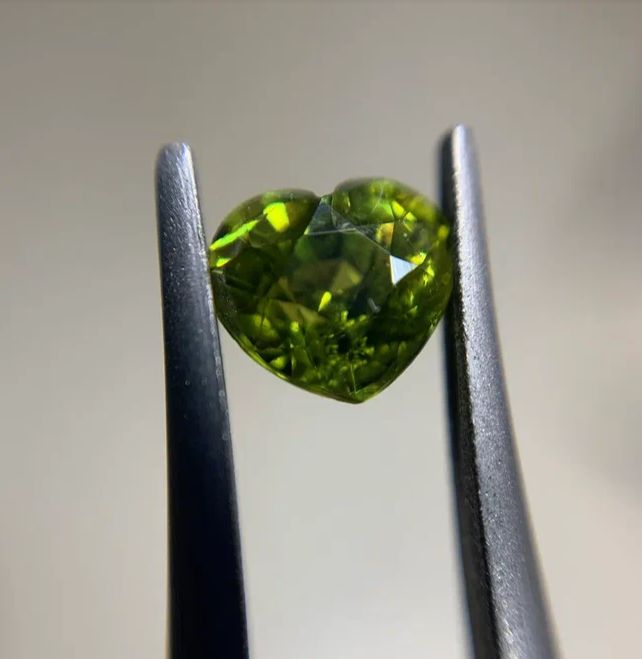 Heart Mali Garnet 0.735 ct