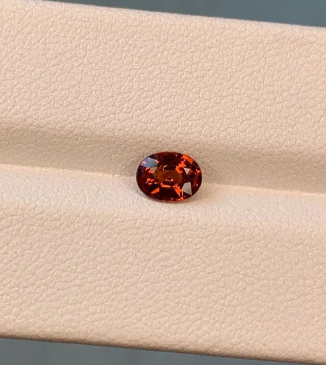 Mandarin spessartite garnet 0.785 ct