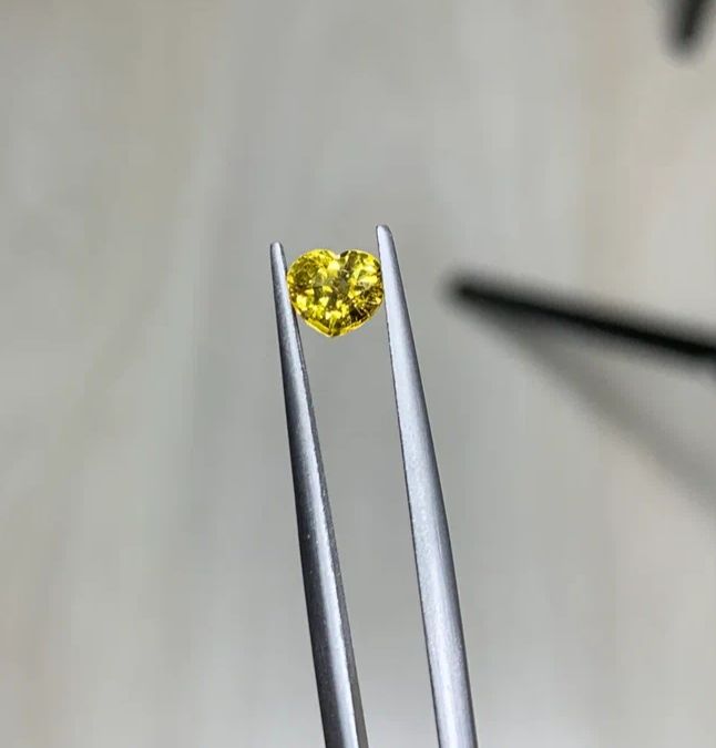 Heart Mali Garnet 0.78 ct