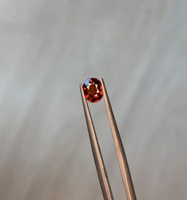 Mandarin spessartite garnet 1.09 ct