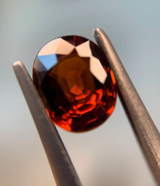 Mandarin spessartite garnet 1.09 ct