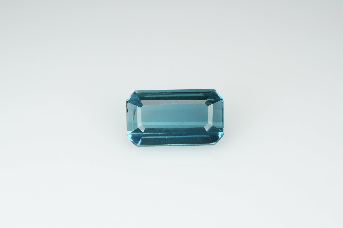 Faceted blue tourmaline 2.15 ct