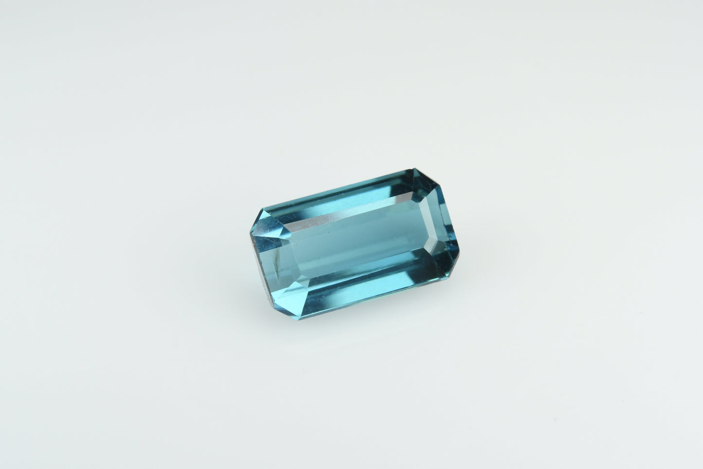 Faceted blue tourmaline 2.15 ct