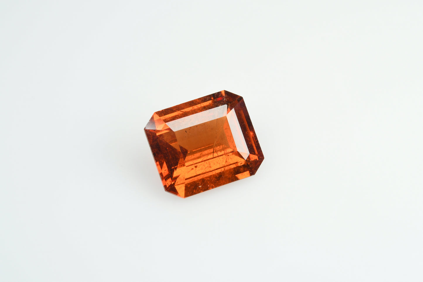 Faceted spessartite garnet 2.53 ct