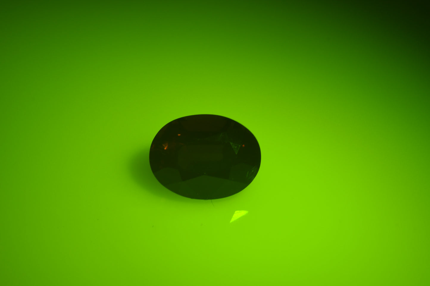 Faceted chrome Tourmaline 1.63 ct