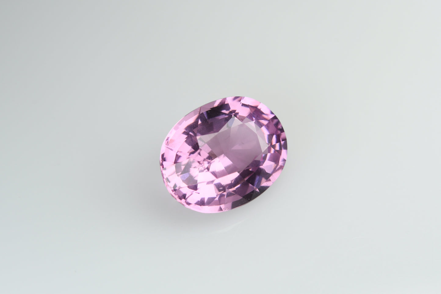 Faceted oval pink spinel 2.05 ct