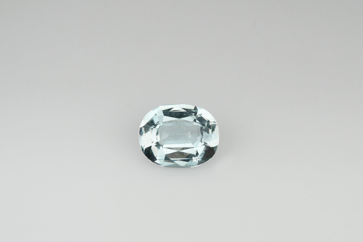 Faceted aquamarine 1.765 ct