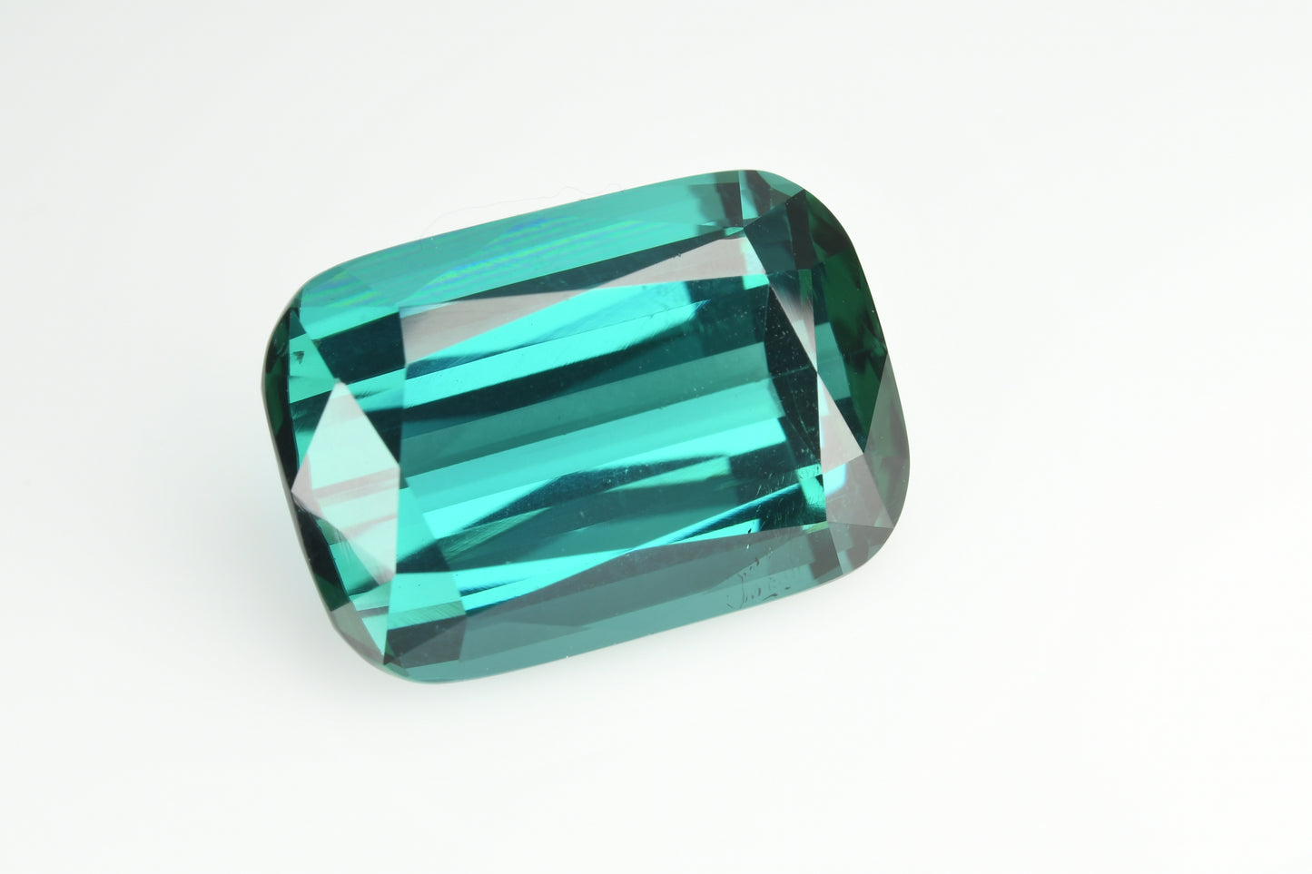 Faceted lagoon tourmaline from Afghanistan 15.17 ct