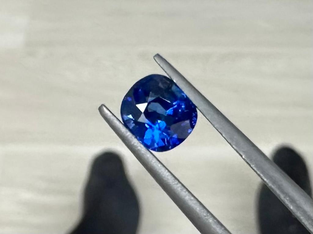 Natural sapphire heat treatment 0.98 ct
