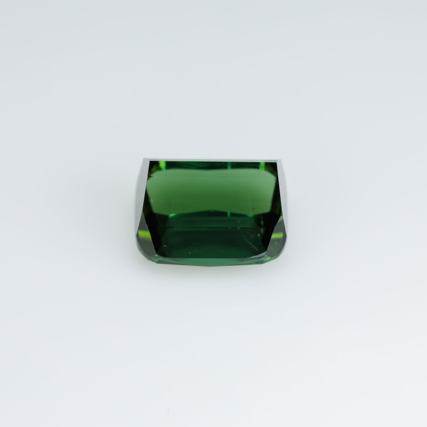 Faceted green tourmaline 3.78 ct