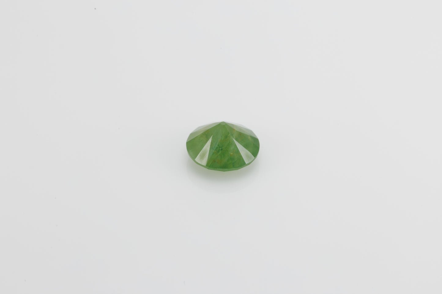Collectible faceted demantoid garnet, 2.145 ct