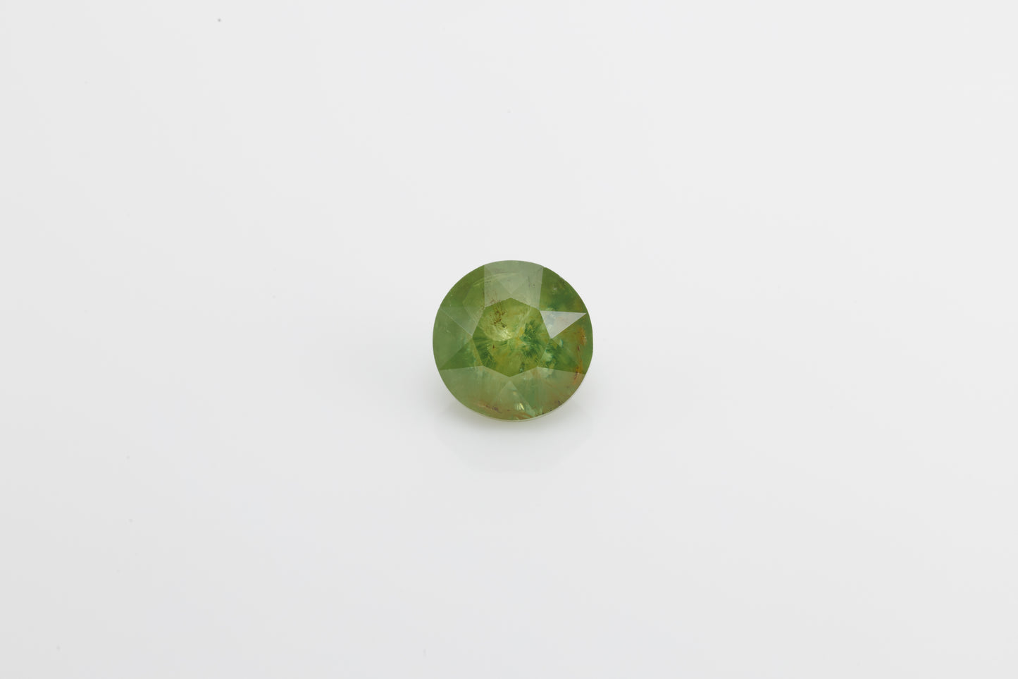 Collectible faceted demantoid garnet, 2.245 ct