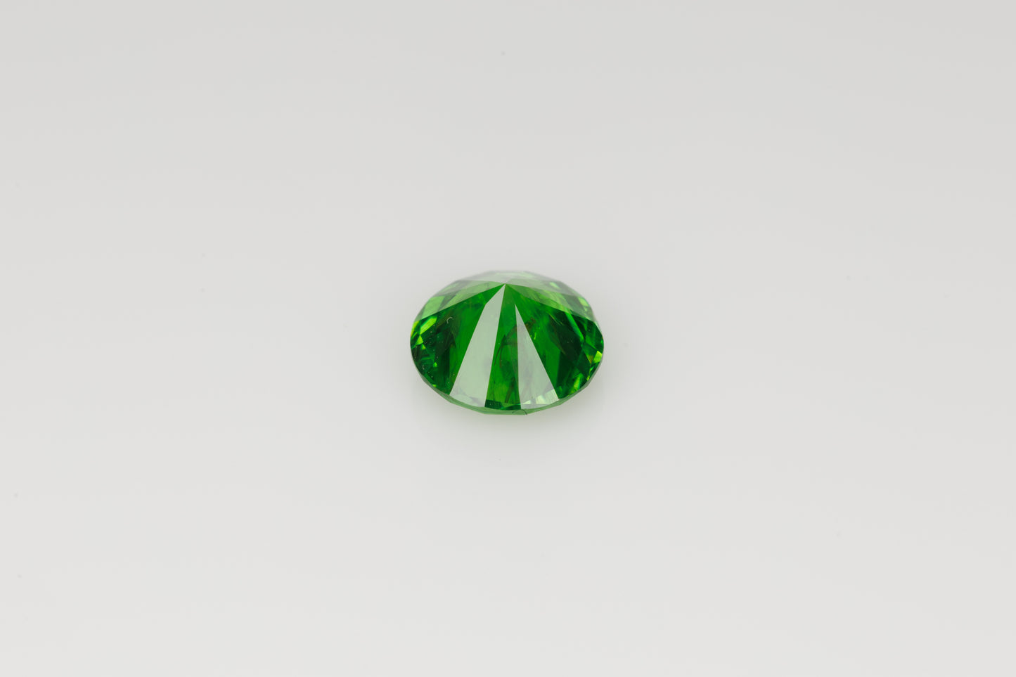 1.27 cts Certified vivid green demantoid garnet