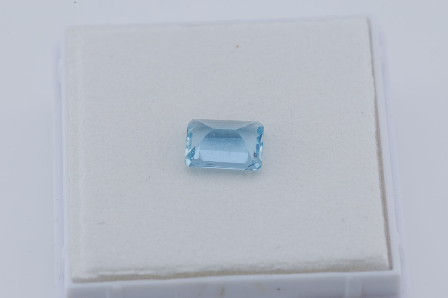 Faceted aquamarine 1.3 cts