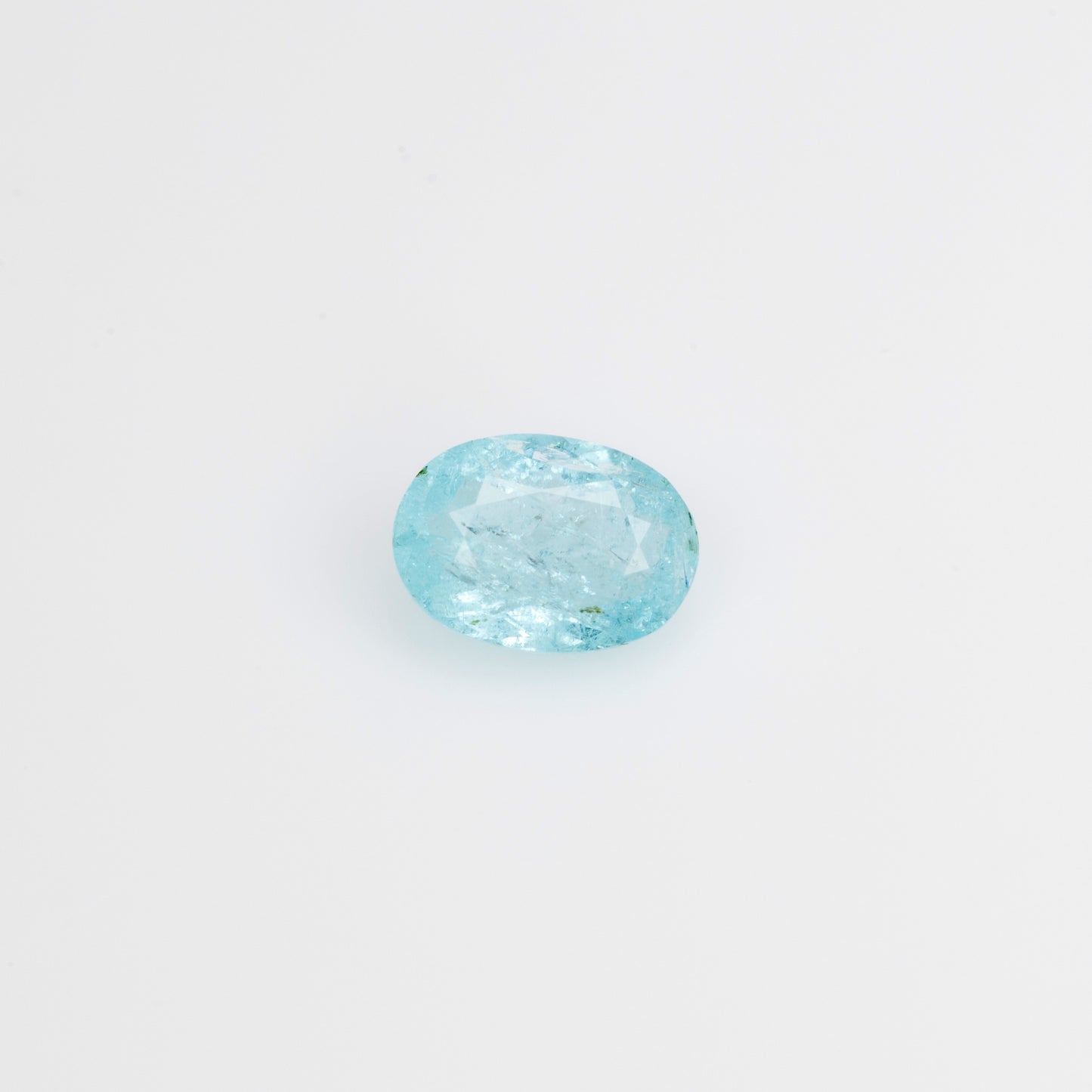 0.55 ct Faceted Neon Blue Paraiba tourmaline