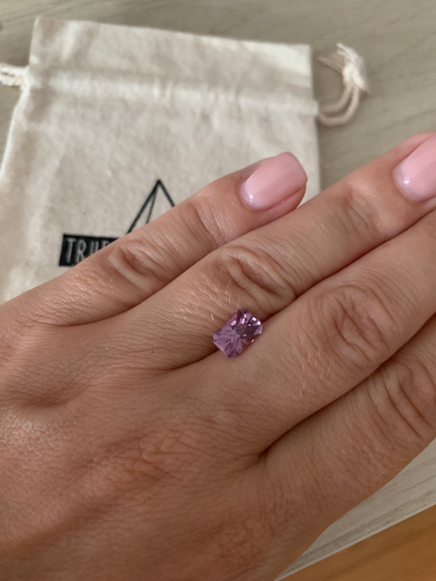 1.98 cts Faceted pink spinel