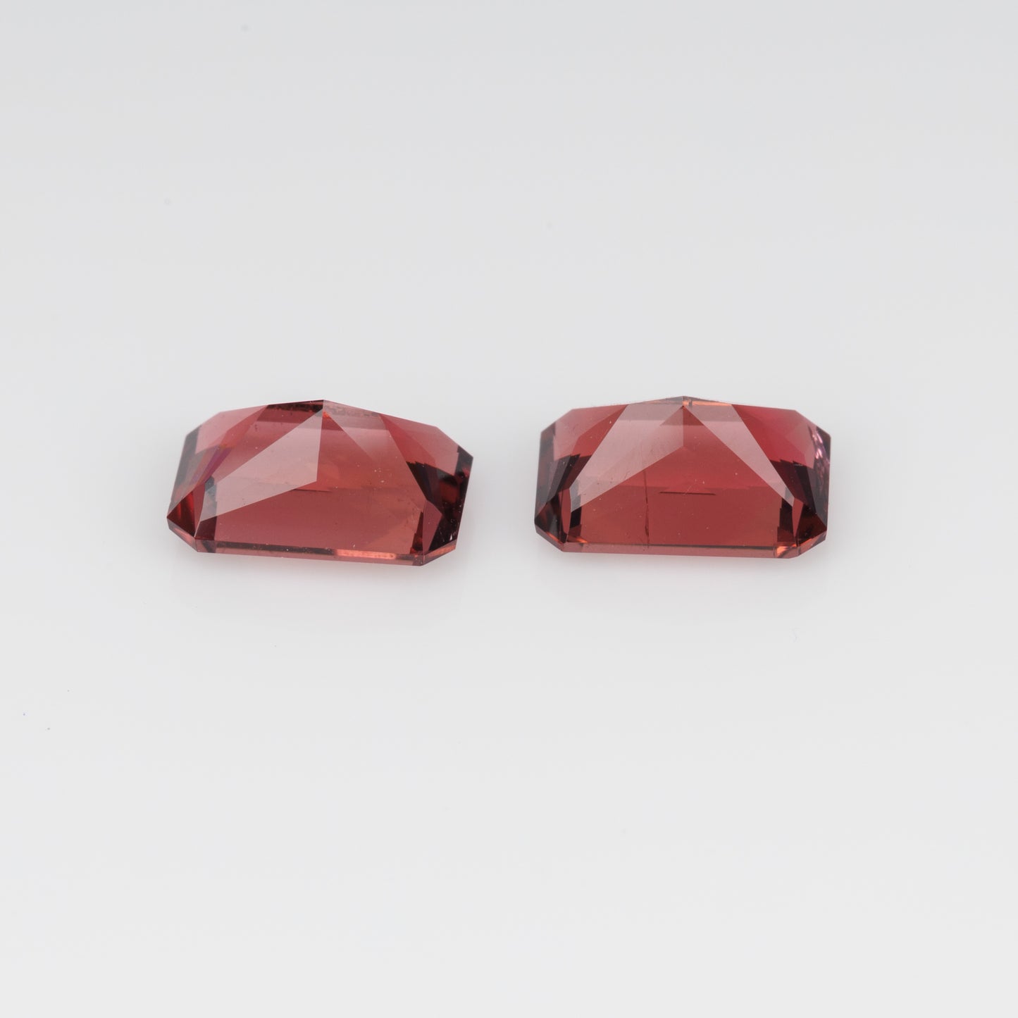 1.81 cts Faceted pink tourmaline pair
