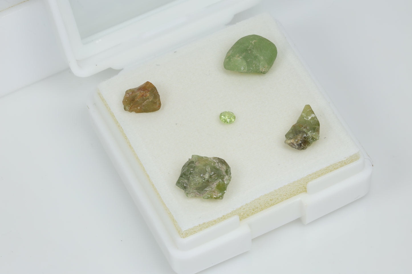 Collectible Russian demantoid set