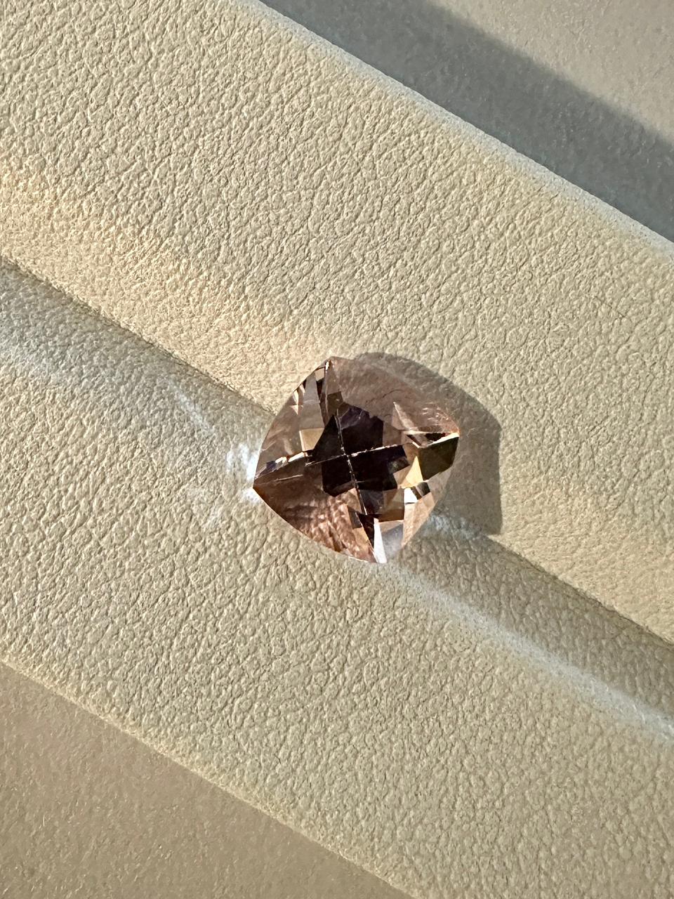 Faceted Pink Morganite 2.1 ct