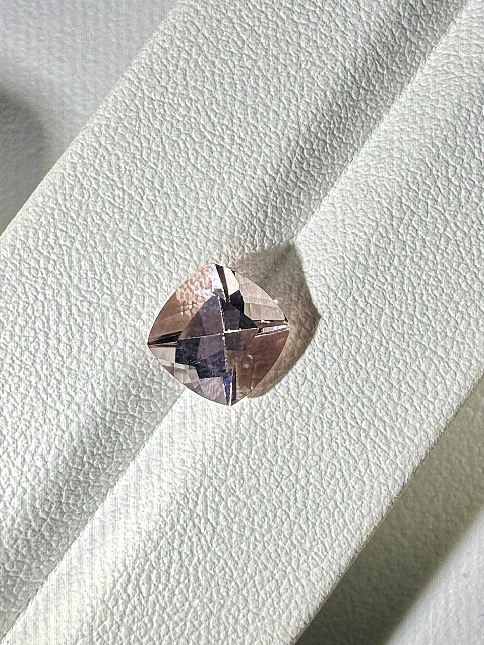 Faceted Pink Morganite 2.1 ct
