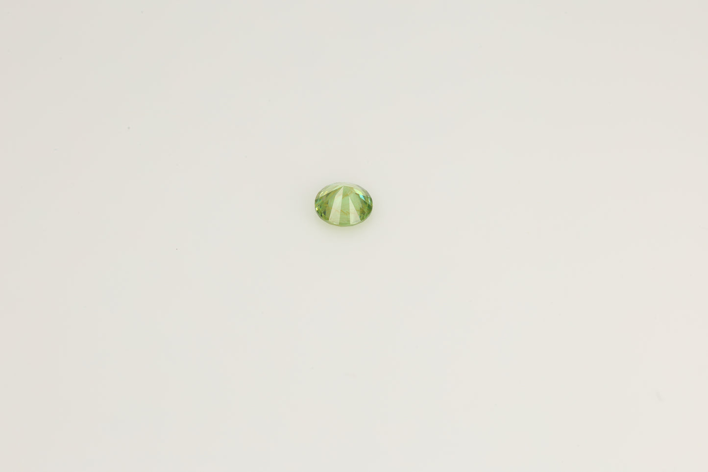 0.23 ct Faceted Russian demantoid garnet