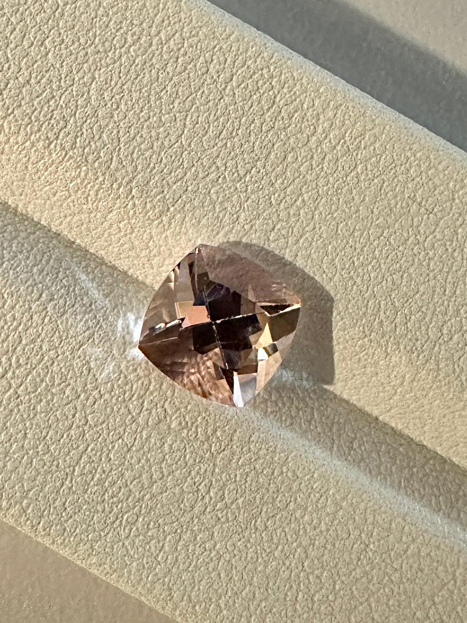 Faceted Pink Morganite 2.1 ct