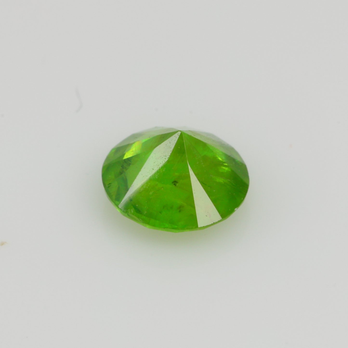 0.32 ct, Faceted Russian demantoid green garnet