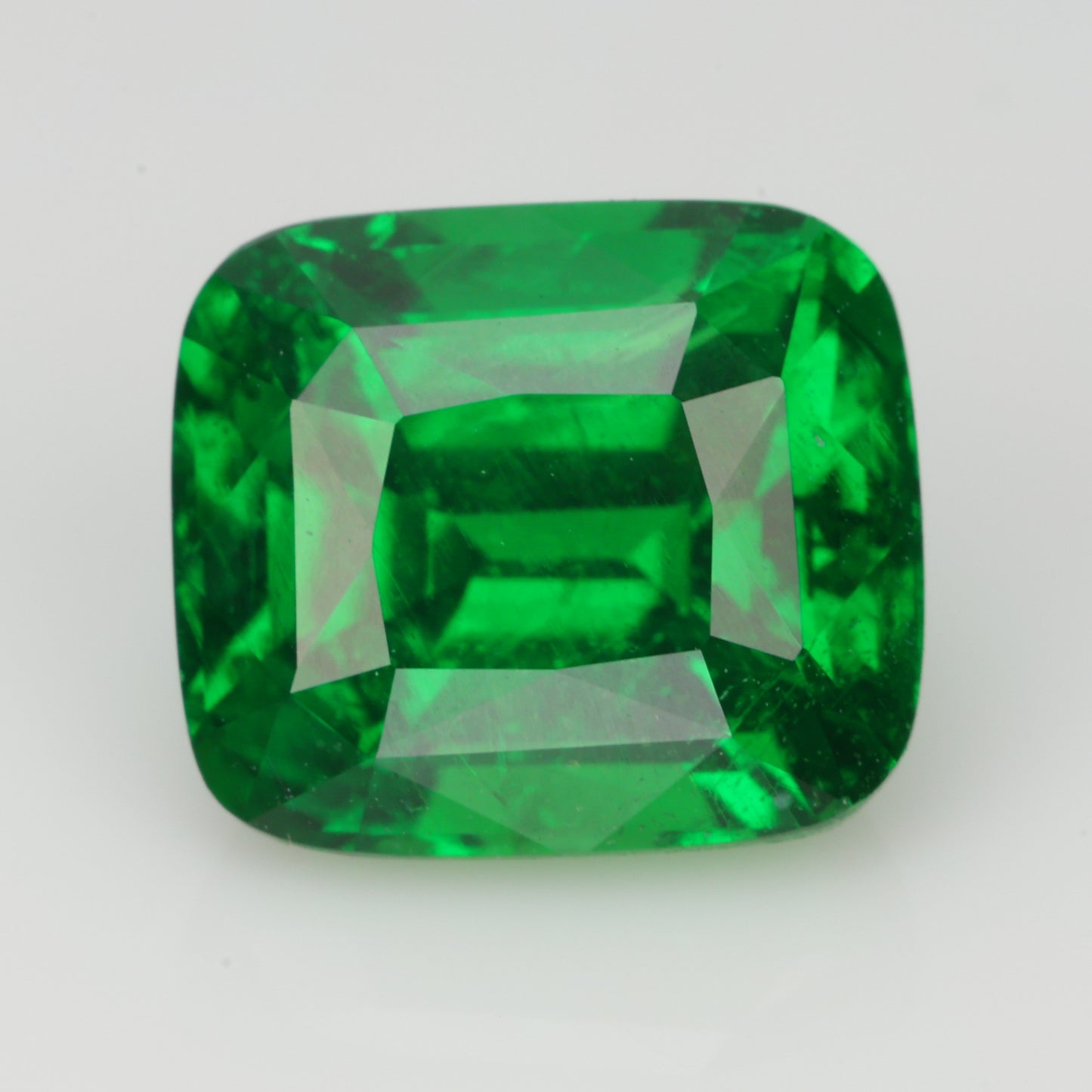 2.24 cts, Faceted tsavorite grossular garnet