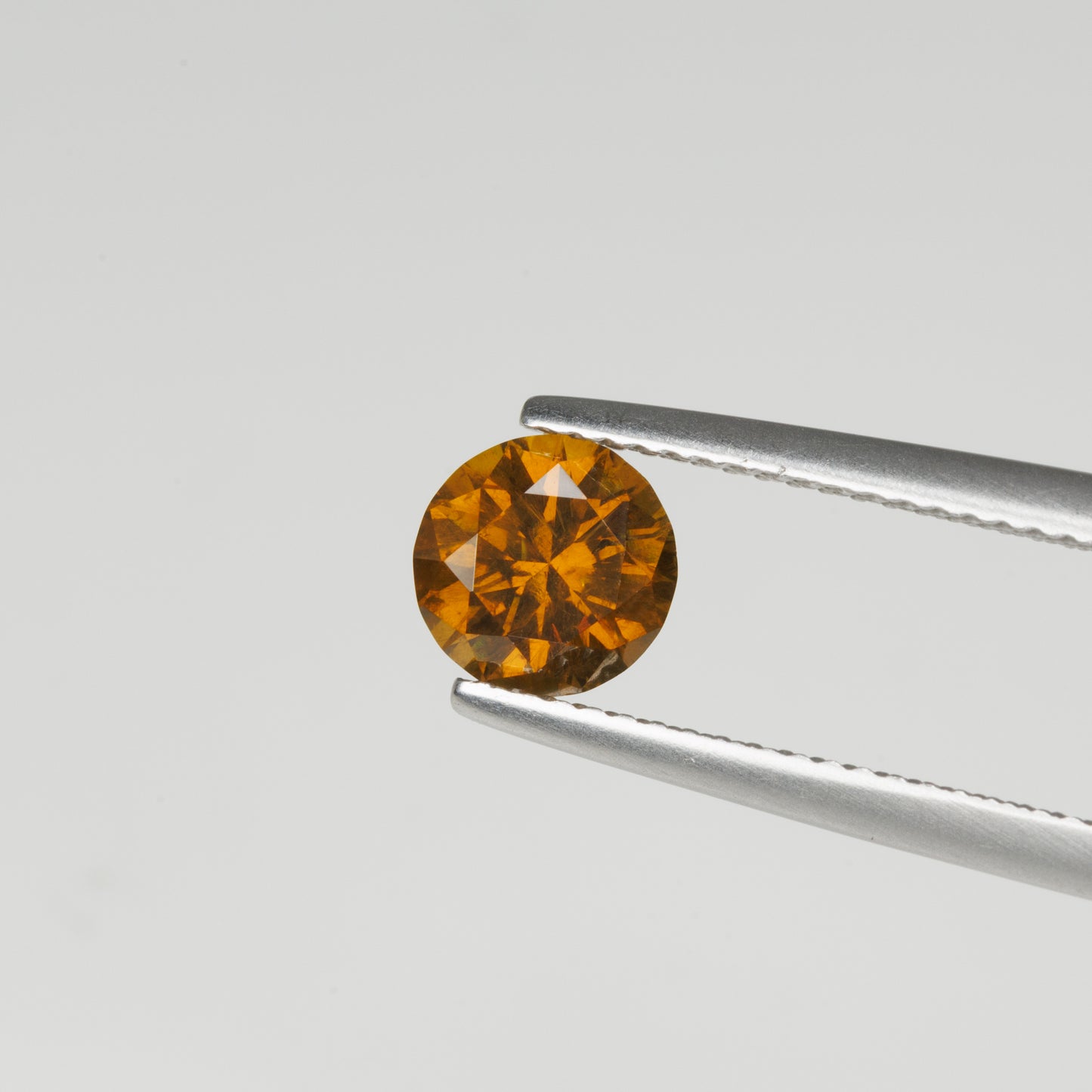 1.3 ct Faceted Russian demantoid topazolite faceted garnet