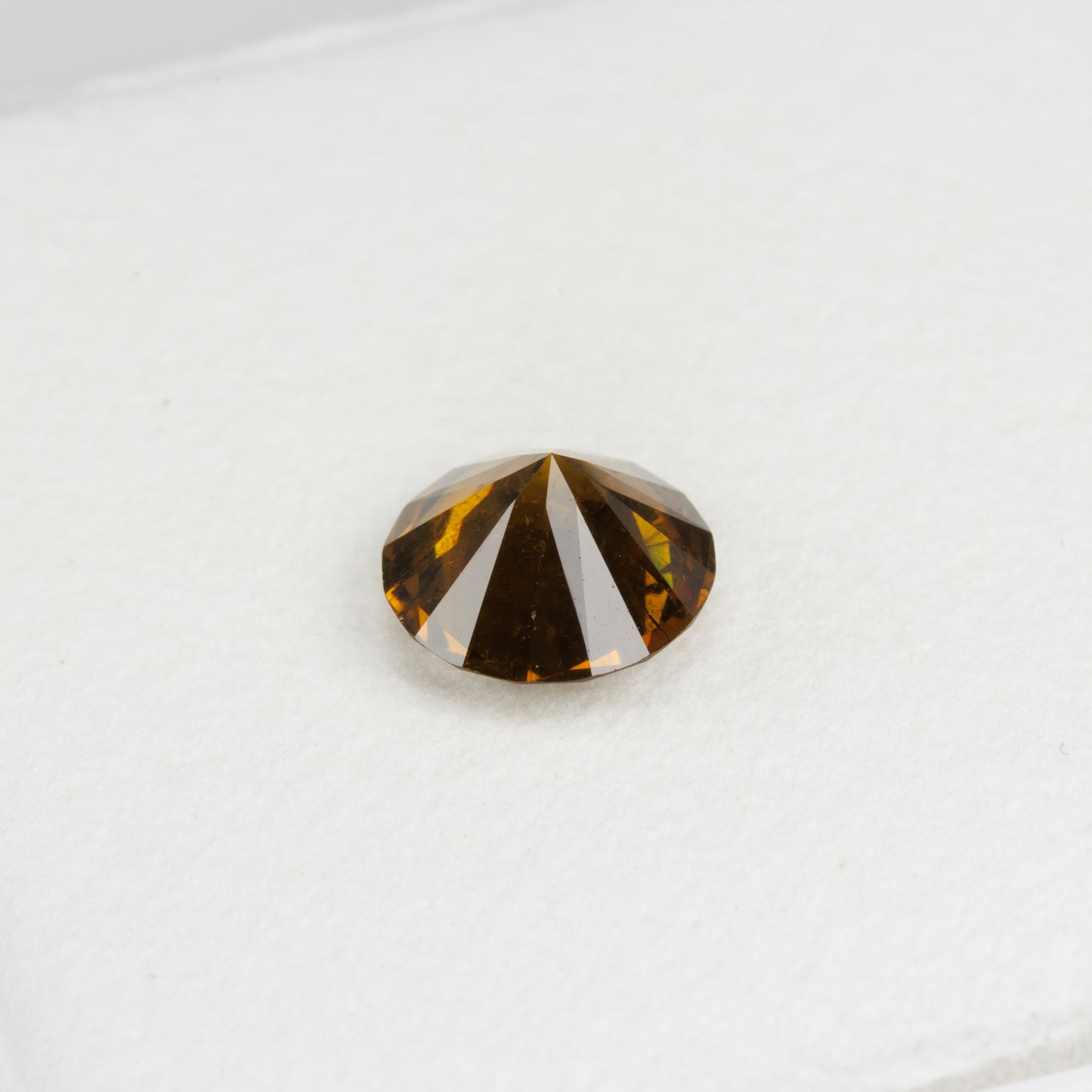 1.3 ct Faceted Russian demantoid topazolite faceted garnet