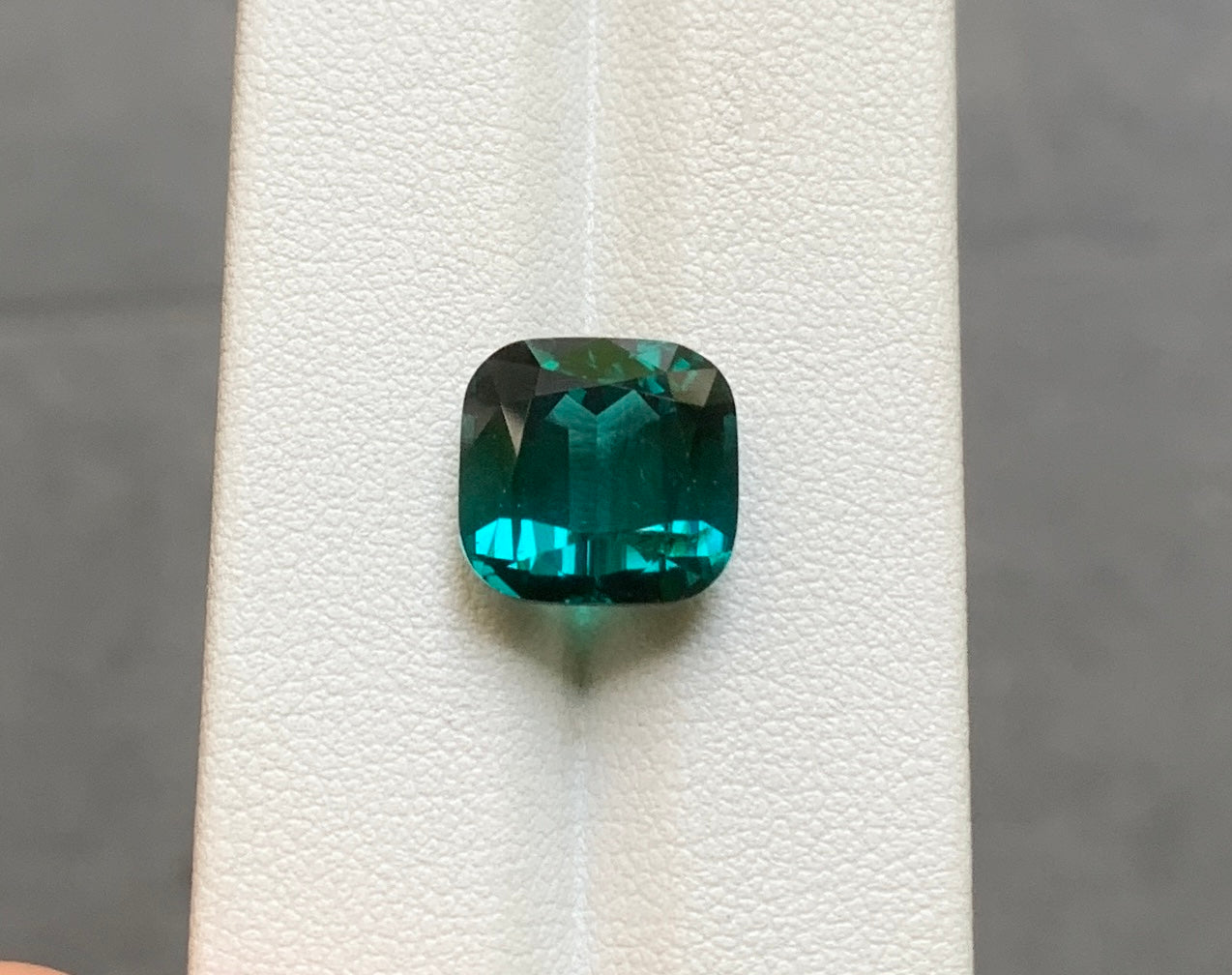 Faceted lagoon tourmaline from Afghanistan 8.38 ct