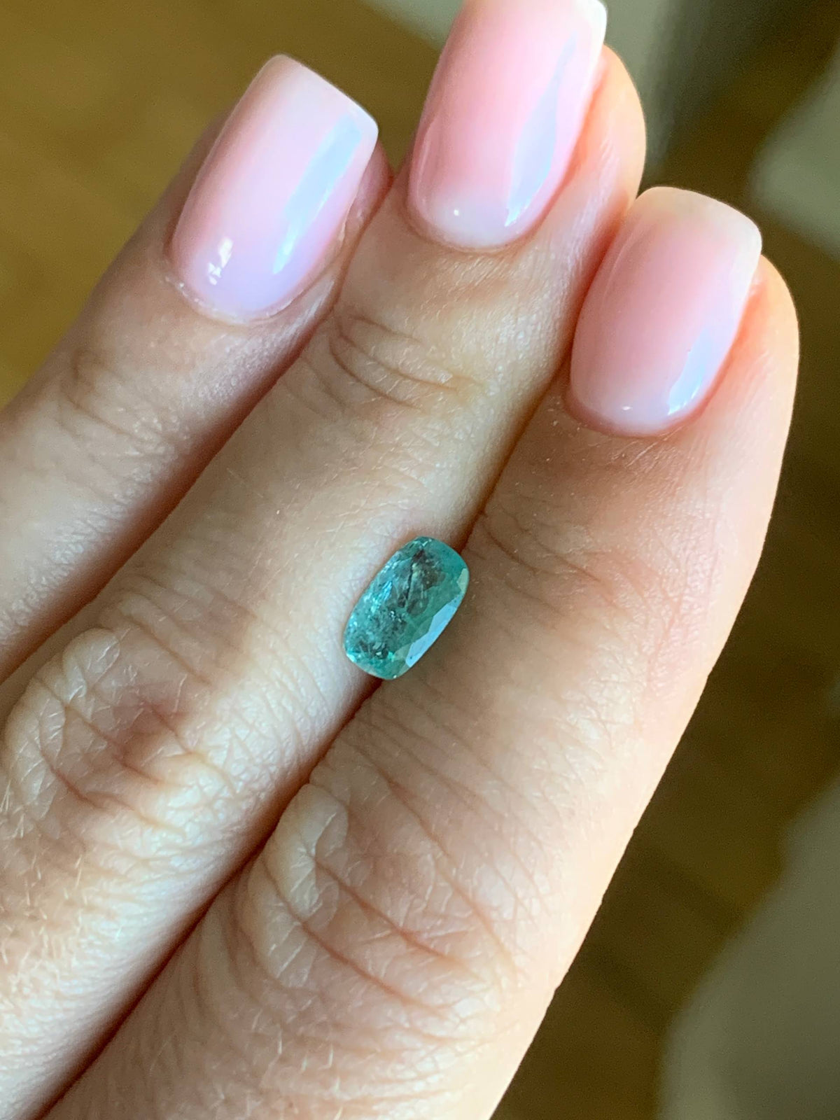 1.17 cts, Certified faceted Paraiba tourmaline