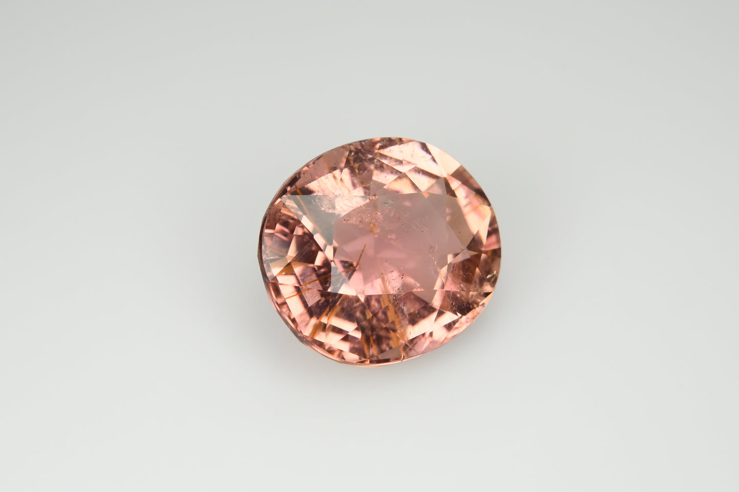 Peach color tourmaline 8,4 ct