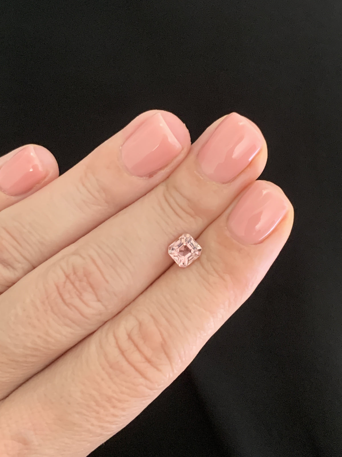 1 ct, Pink faceted tourmaline