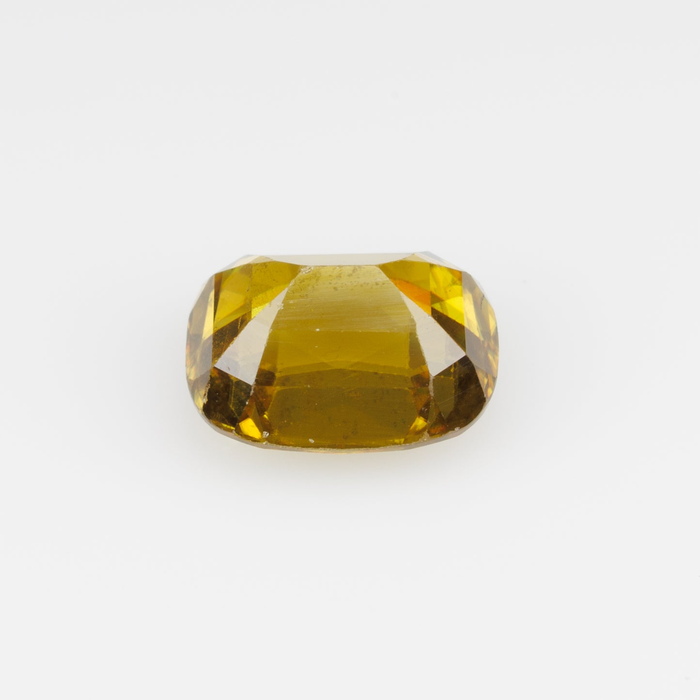 1.6 cts, Faceted vivid yellow sphene