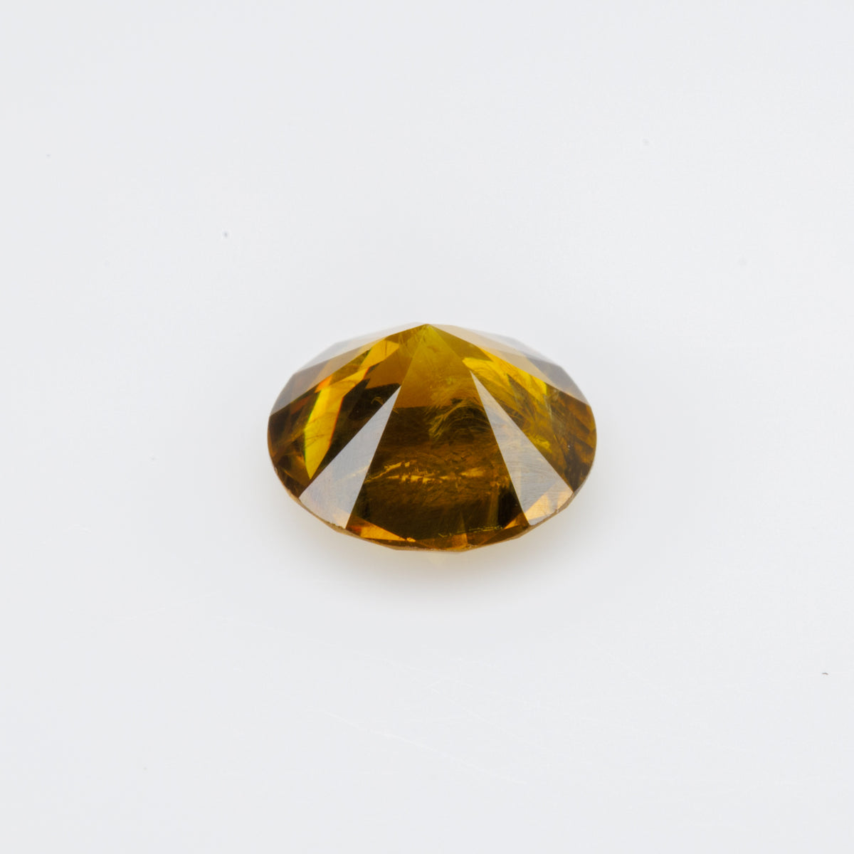 0.71 ct, Faceted Russian demantoid topazolite garnet