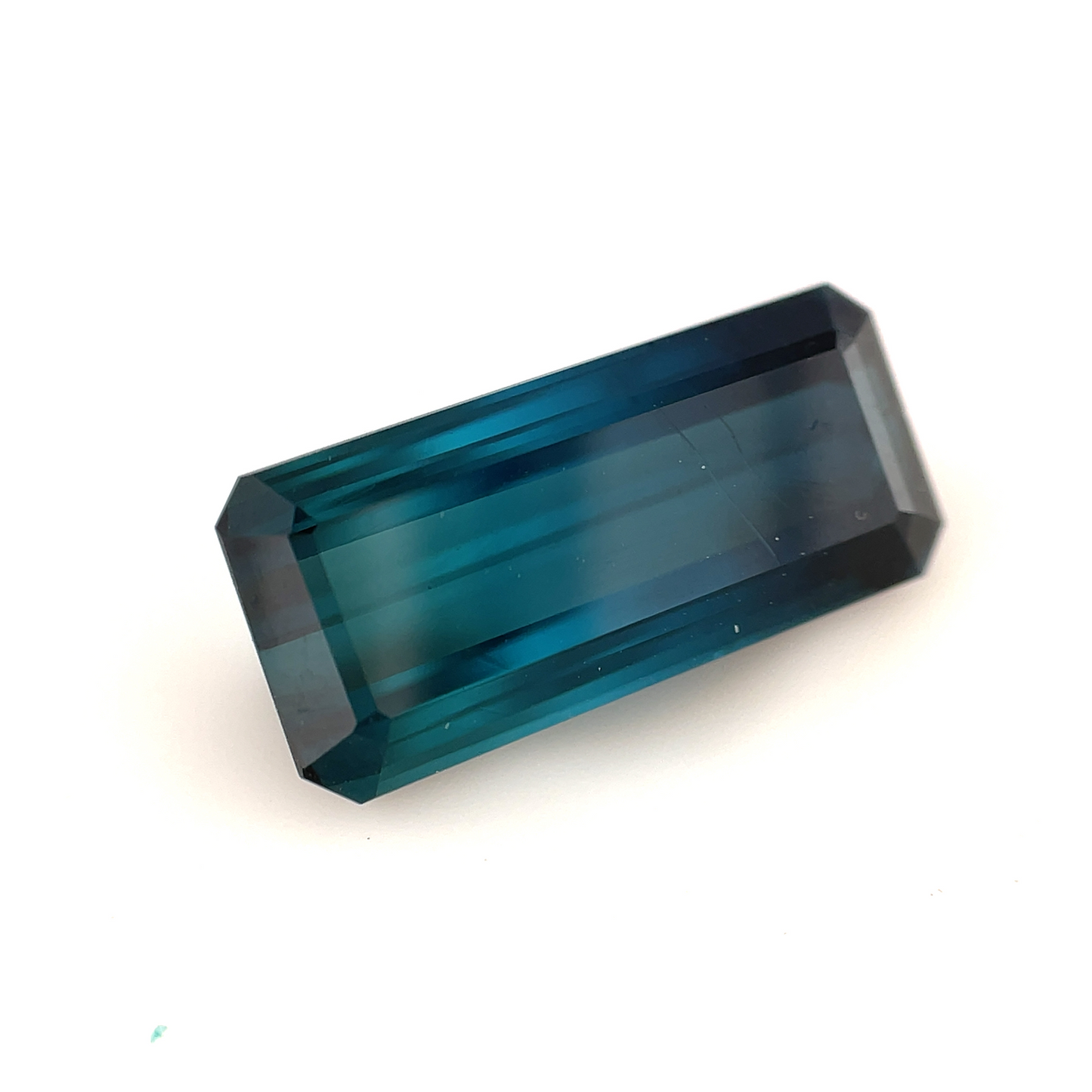 Faceted indicolite blue tourmaline 7.4 ct