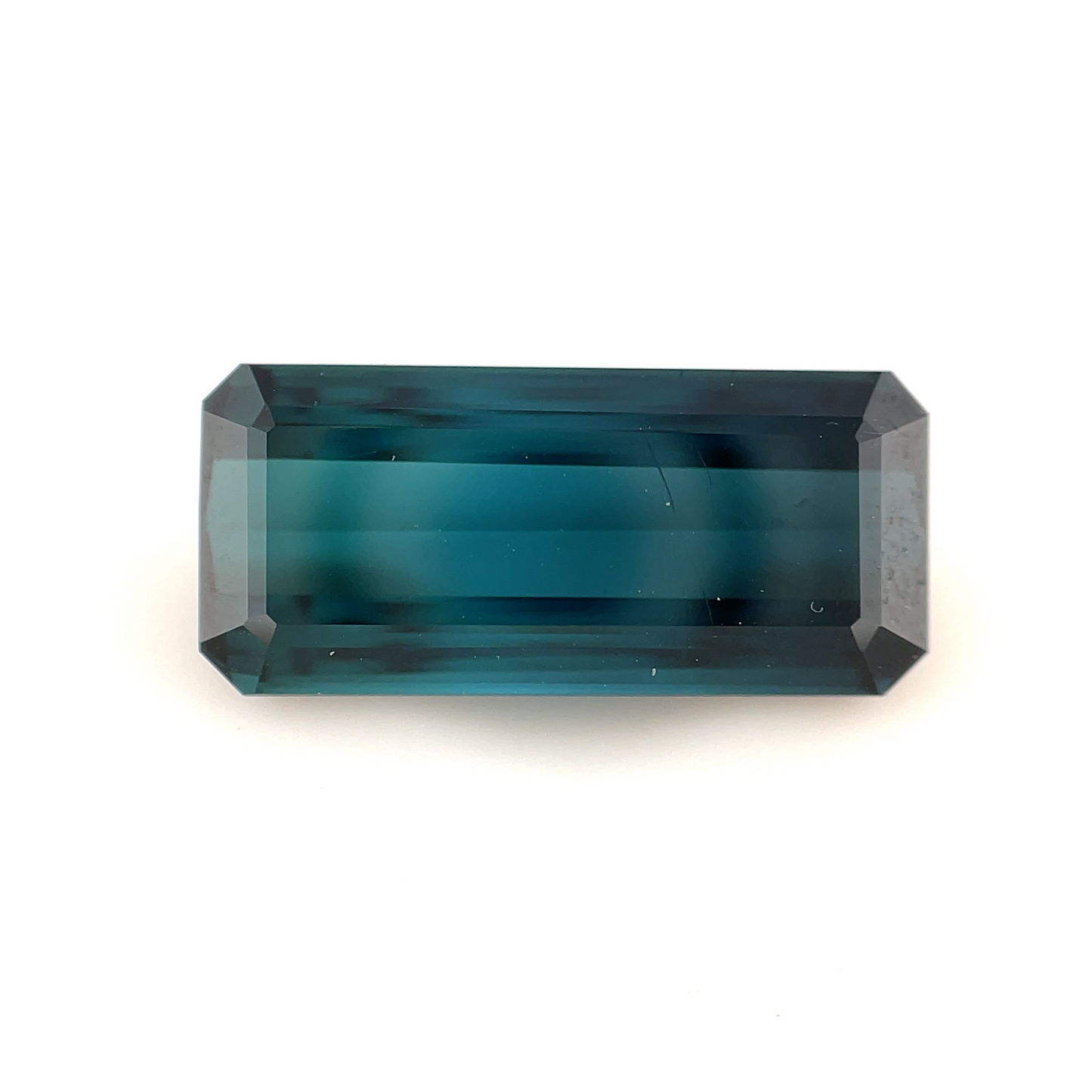 Faceted indicolite blue tourmaline 7.4 ct