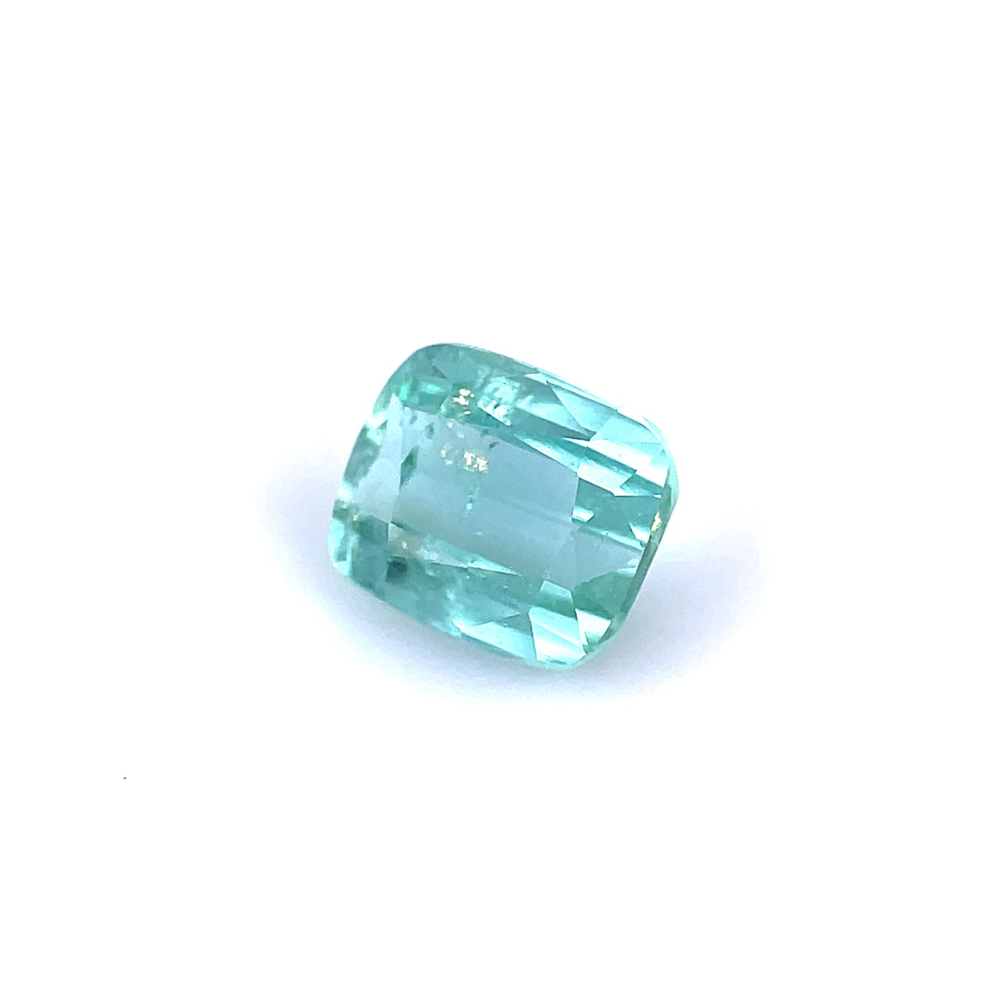 Faceted blue tourmaline 1.1 ct