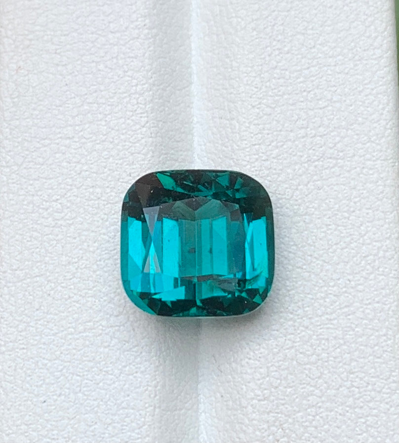 Faceted lagoon tourmaline from Afghanistan 8.38 ct