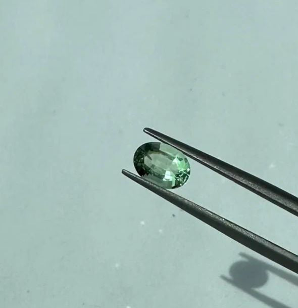 Faceted fluorite
