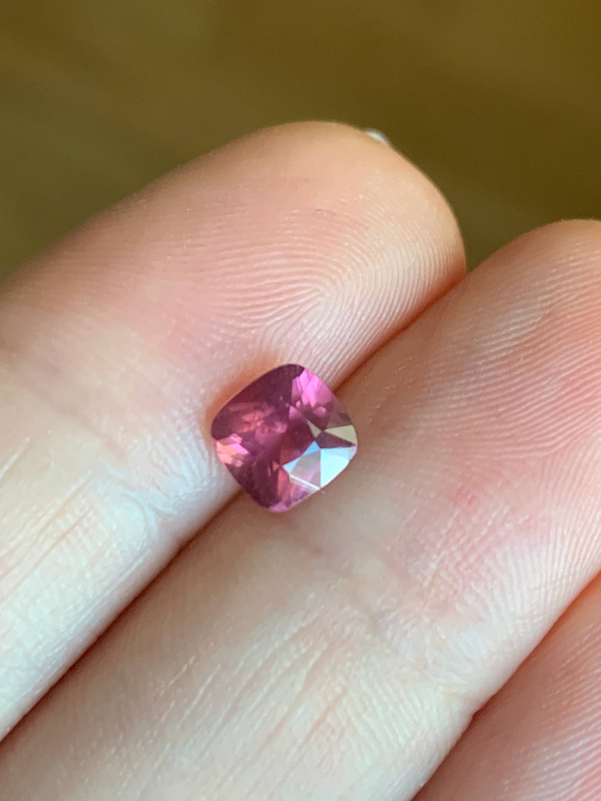 1.16 ct, Faceted Mahenge dust rose color spinel
