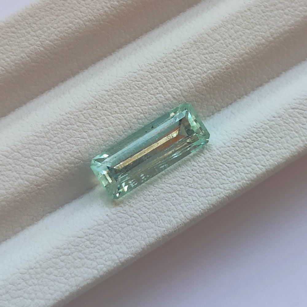 Faceted aquamarine 3 ct