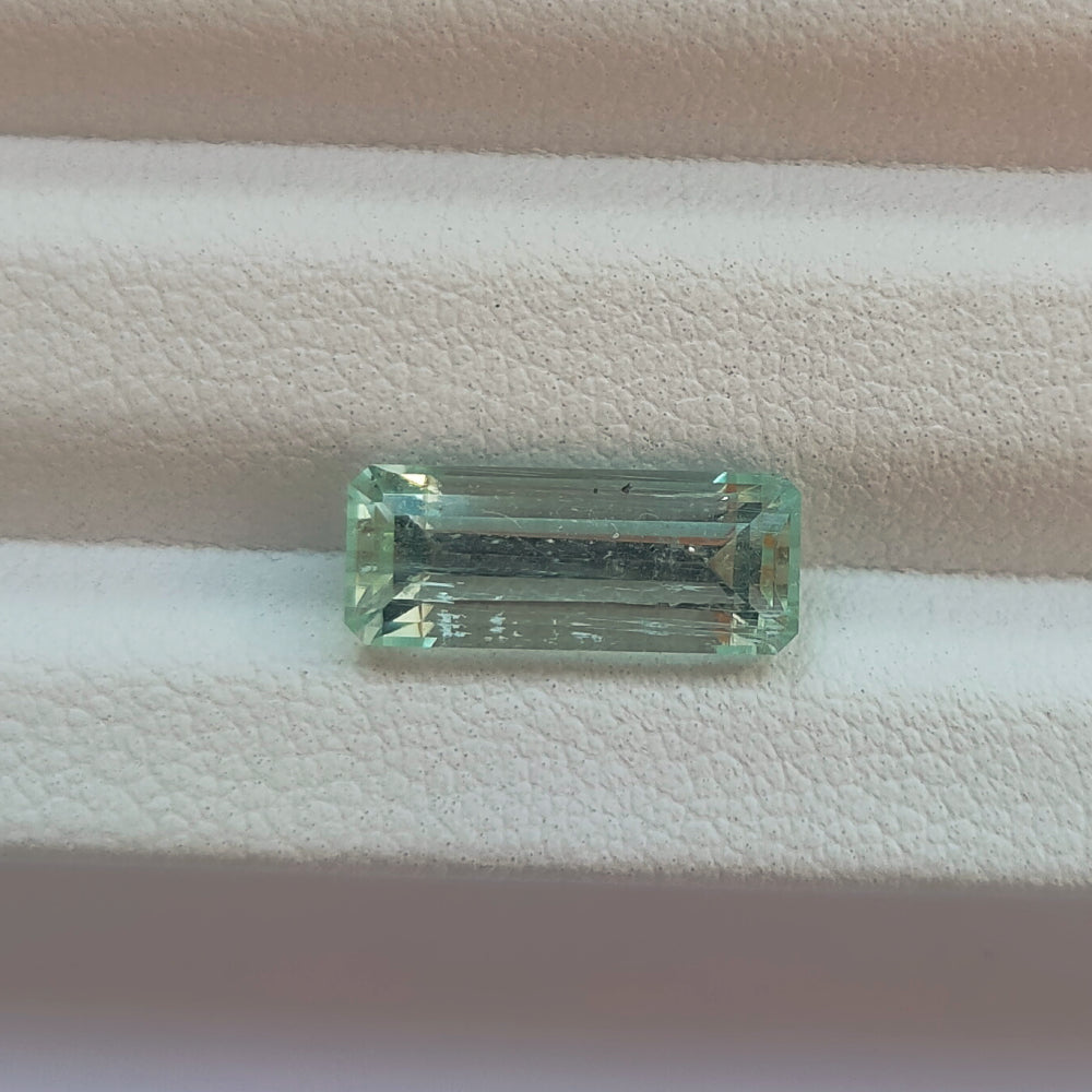 Faceted aquamarine 3 ct