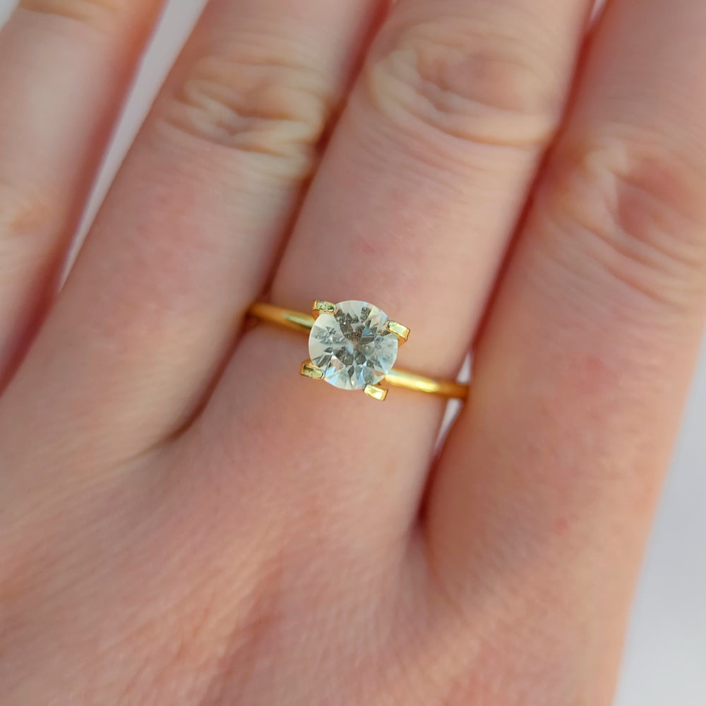 Faceted phenakite 0.97 ct