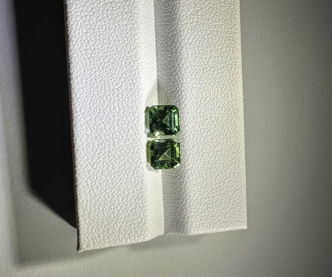 Special offer! Mint tourmaline pair 2.05 ct