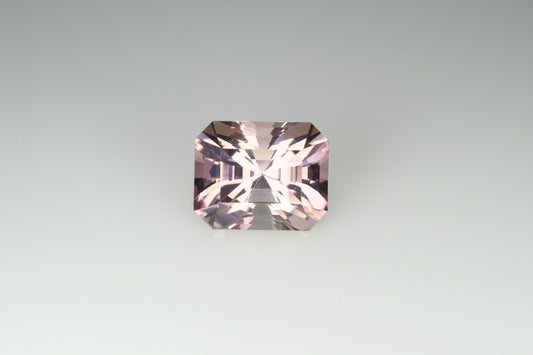 Faceted pink tourmaline 4.3 ct