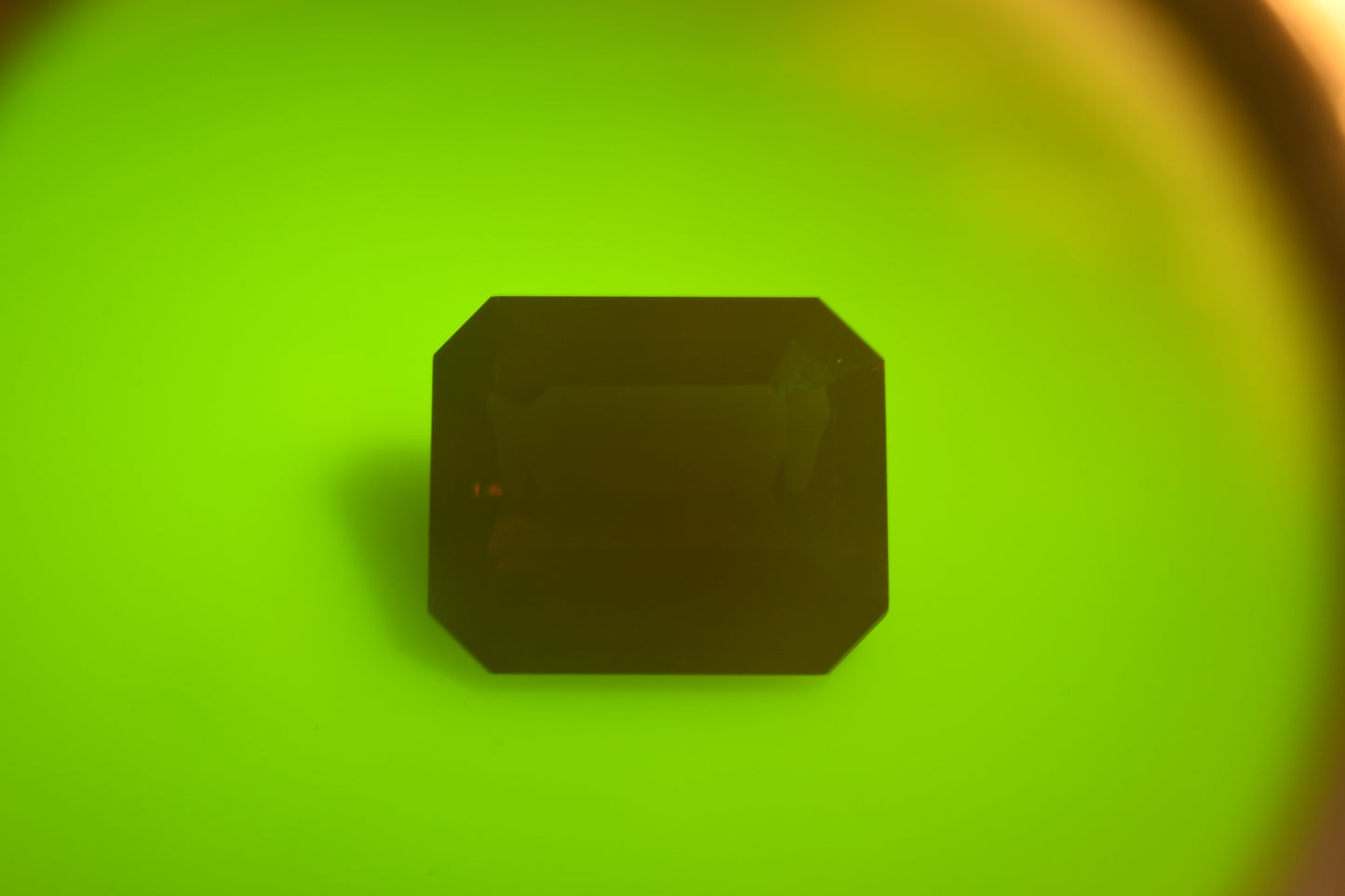 Chrome Faceted Tourmaline 3.55 ct