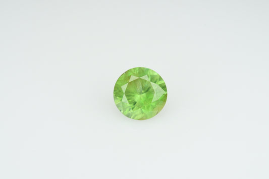 Faceted demantoid garnet 0.49 ct
