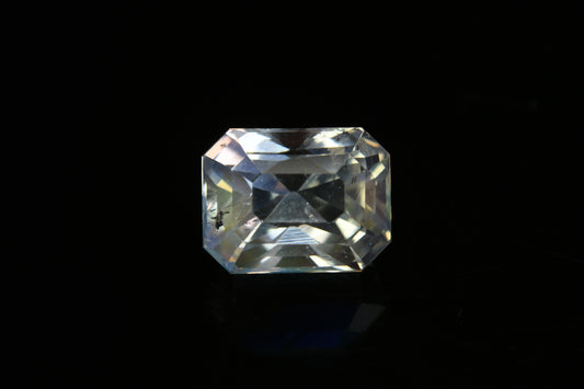 Faceted rainbow sheen moonstone 3.3 cts